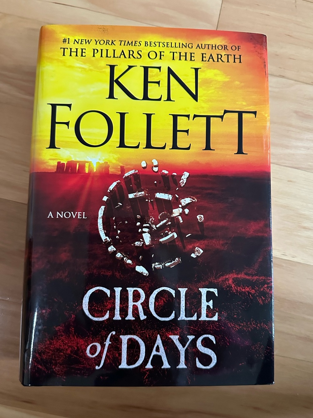Ken Follett Hardback novel “Circle of Days” with book jacket